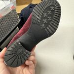 Sam Edelman Chunky Heel Chelsea Boots Suede Red Block Heeled Ankle 5.5 Classic Photo 4