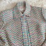 Doncaster  Colorful Tweed Silk Blazer Photo 5