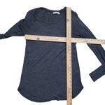 Vince Space Dyed Long Sleeve Tee Womens Small Viscose Knit Photo 4