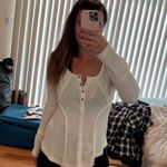 Knox Rose Lace Button Up Top Photo 0