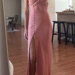 ZARA Pink Maxi Dress Photo 0