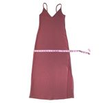 Abercrombie & Fitch Soft Collection Ribbed Seamless Side Slit Midi Dress Photo 10