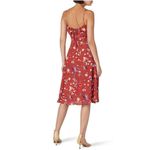 Hutch Declan Brown Floral Crepe Sleeveless Square Neck Sun Dress Size 0 Photo 2