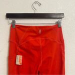 NWT Free People Movement Womens Leggings Sock it To Me Flame Orange Size Small Photo 4