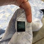 Ralph Lauren Lauren Dress Blue Paisley Button Down Shirt Dress Oversized Sz XL Photo 6