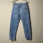ZARA  Blue Light-wash Chewed Hem Jeans Size 4 Photo 3