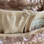 Jessica Simpson  Dress Sequence Cold Shoulder Blush C27 Photo 6