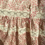 Greylin  Jaelyn Lurex Maxi Dress Boho Lace Insert Photo 2