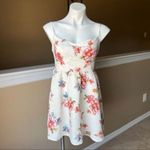 ZARA NEW  PRINTED CORSET STYLE‎ DRESS LINEN SPAGHETTI STRAPS WOMENS SIZE M Photo 1