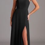 Azazie  Bridesmaid Dress Black Photo 0