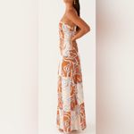 Peppermayo  Aster Bloom Maxi Dress Orange Size 4 NWT IN PACKAGE Photo 1