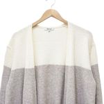 Madewell  Ryder Striped Open Cardigan Wool Alpaca Cream Rose Stripes Size Small Photo 7