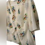 Madewell Silk Shirred-Front Top in Classic Corsage Photo 2