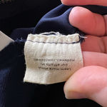 Madewell ‎ The Neale Short in Drapeweave Deep Indigo Size 00 EUC Photo 13