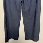 Lululemon  City Sleek Utilitech Pants Wide Leg Light Trouser Navy Women's Size 32 Photo 5