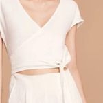Aritzia Wilfred White Brax Jumpsuit (Size 0) Photo 1