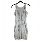 Bebe  Addiction Bodycon Mini Dress Studded Y2K Club Wear Party Size XS Photo 5