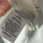 Sundance NWT White Embroidered Floral Blouse Vallejo Top M Boho Bright Peasant Photo 5