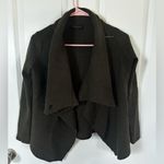 Tahari warm olive army green merino wool jacket / XS Photo 2