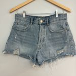 ZARA MOVING SALE  Distressed denim cutoff shorts Photo 2