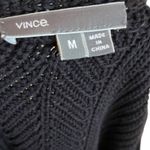 Vince Camuto  v neck dark blue/black Women’s knit sweater size medium Photo 5