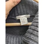 H&M  Basic Sweater Dress Women's Turtleneck Black Long Sleeves Size Small Photo 3