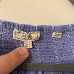 Womens FatFace Blue White Chambray Pullover Blouse Size 8 Photo 2