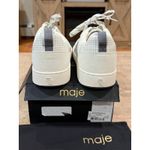 Maje NEW IN BOX Furious Fashion Sneakers Black white size 41 Photo 7