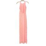 Love by Design NWT Love X Design Classic Pink Vesta Stretch Lace Maxi Dress Photo 3