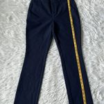 INC  Women’s deep twilight Slim Leg Mid rise Ankle Pants size 0 Photo 5
