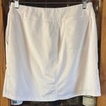 Chico's White Knee-Length Pleated Golf Skirt Photo 1