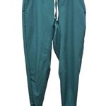 FIGS  Emerald Green Zamora 2.0 Jogger Tech Collection Scrub Pant Pockets sz Small Photo 0