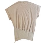 Retrofete Coleen Sweatshirt Mini Dress in Tan Size Large Photo 8