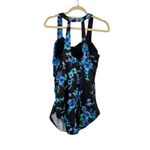 Swimsuits for All One Piece Sarong Swimsuit Womens 20 NEW Defects Floral Blue Size undefined Photo 1