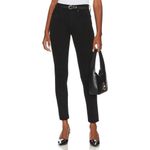 Citizens of Humanity  Mid-Rise Sloane Black Cropped Ankle Skinny Jeans, 24 Photo 13