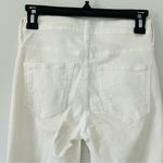 Mother Denim The Weekender Fray Fairest of them All High Rise White Flare Jeans Size 24 Photo 5