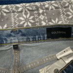 New Goldsign Lawler High Waisted Jean In Blue Blyth Button Fly Size 24 Photo 6