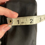 None Y2K Streetwear Quilted Mini Backpack Crossbody Bag Black Gold Chain Strap Purse Photo 6