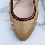 Prada women’s patent leather cutout slingback pumps size 35.5 US 5.5 Photo 8