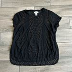 Peck & Peck  shadow cutout tshirt Photo 0