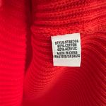 Jules & Leopold  Red Sleeveless Tunic Sweater Photo 4