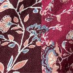 American Eagle  Paisley Boho Mini Dress XS Long Sleeve Smocked Waist Beach Photo 10