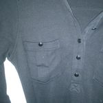 Banana Republic Heritage M Belted Pocketed Shirt Dress in Darkest Gray Photo 9