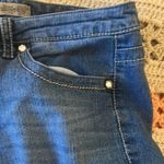 Vintage America Blue Wide Leg Pants with Embroidery Size 10 Photo 5