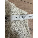 Vintage Nella Fantasia Sheer Lace Top Womens Medium Sleeveless Pink Photo 6