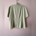 Pendleton 100% Silk Skirt Suit Size 12 Color Light Green Career Formal Photo 3