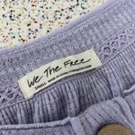 We The Free Must Have Henley Thermal Top Waffle Knit Purple Women's Size Small Photo 4