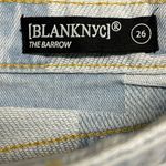 BLANK NYC  THE Barrow Vintage High Rise size 26 NWT Patchwork Denim Photo 2
