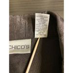 Chico's ‎ Jacket Women's Size 2/M Brown Iridescent Shimmer Sophisticate Crinkle Photo 4