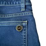 Michael Kors  Izzy Cropped Skinny dark wash stretchy five pocket denim jeans 6 Photo 6
